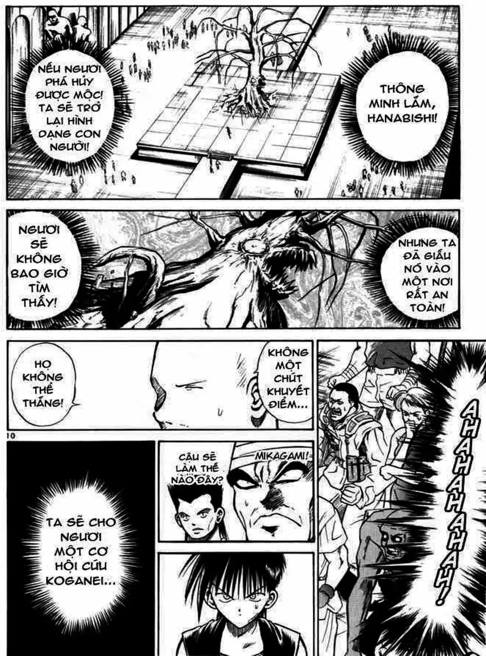 Truyện Tranh Ngọn Lửa Recca - Flame Of Recca trang 9