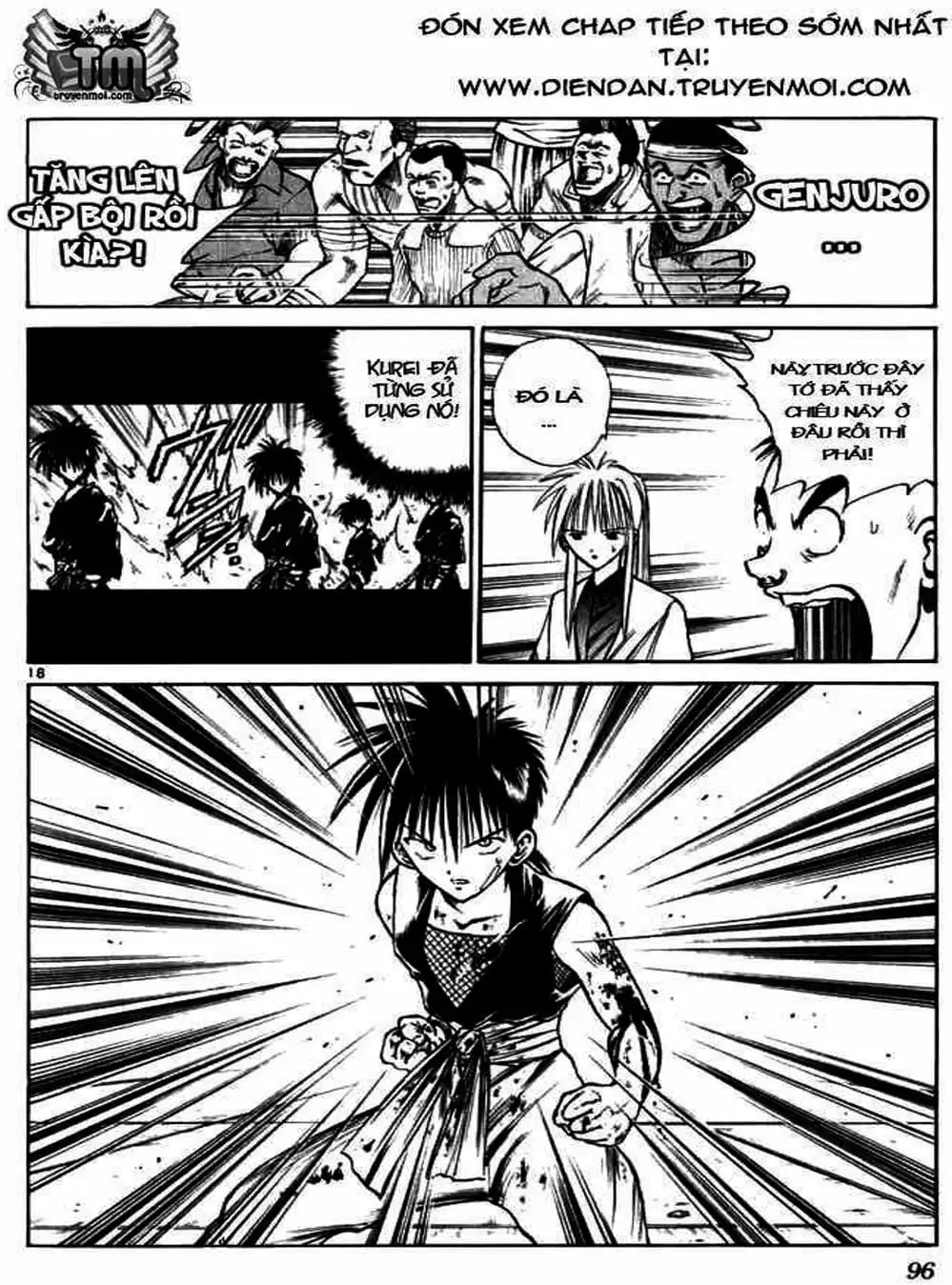 Truyện Tranh Ngọn Lửa Recca - Flame Of Recca trang 9