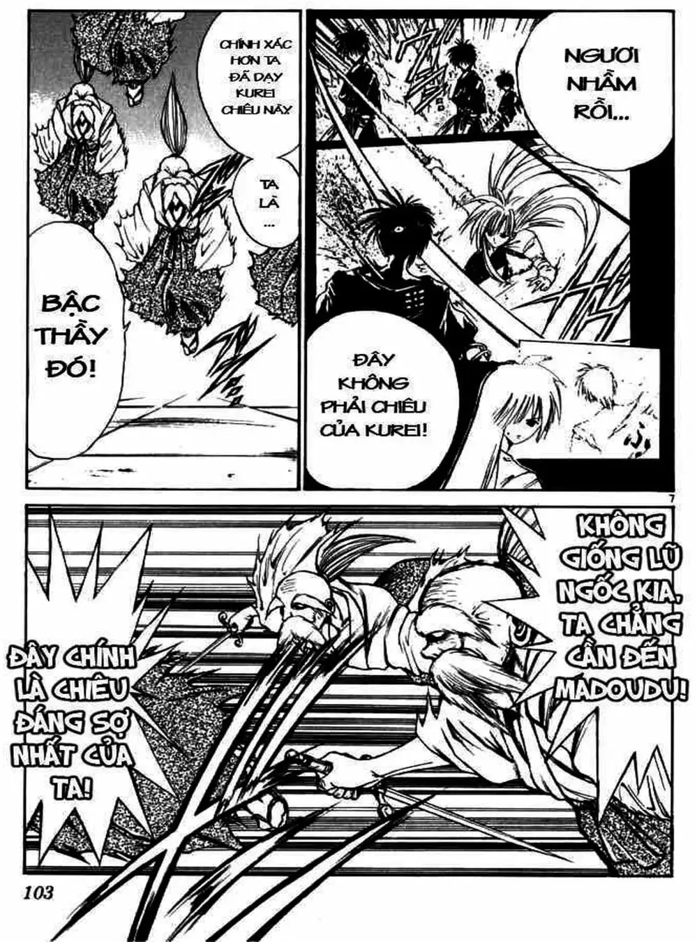 Truyện Tranh Ngọn Lửa Recca - Flame Of Recca trang 9