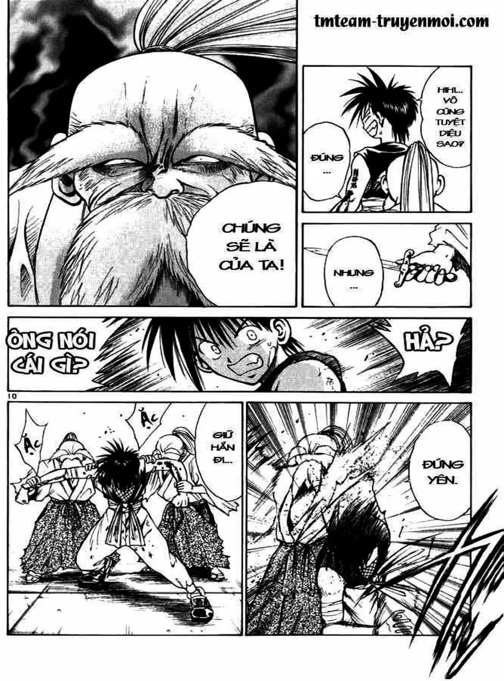 Truyện Tranh Ngọn Lửa Recca - Flame Of Recca trang 9