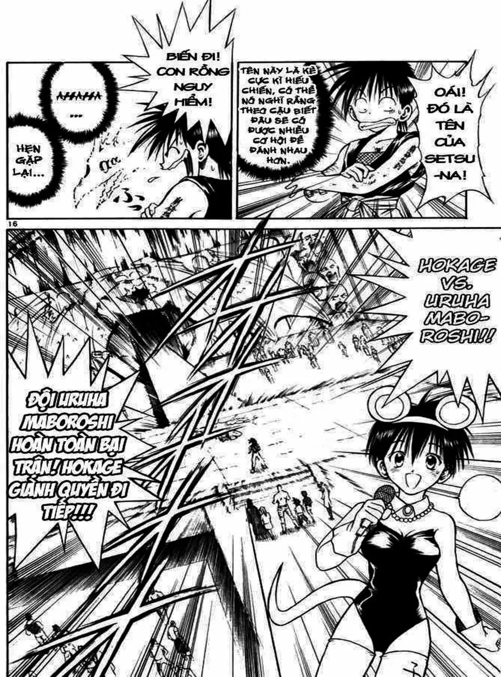 Truyện Tranh Ngọn Lửa Recca - Flame Of Recca trang 9