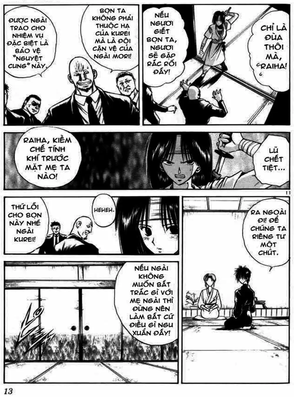 Truyện Tranh Ngọn Lửa Recca - Flame Of Recca trang 9