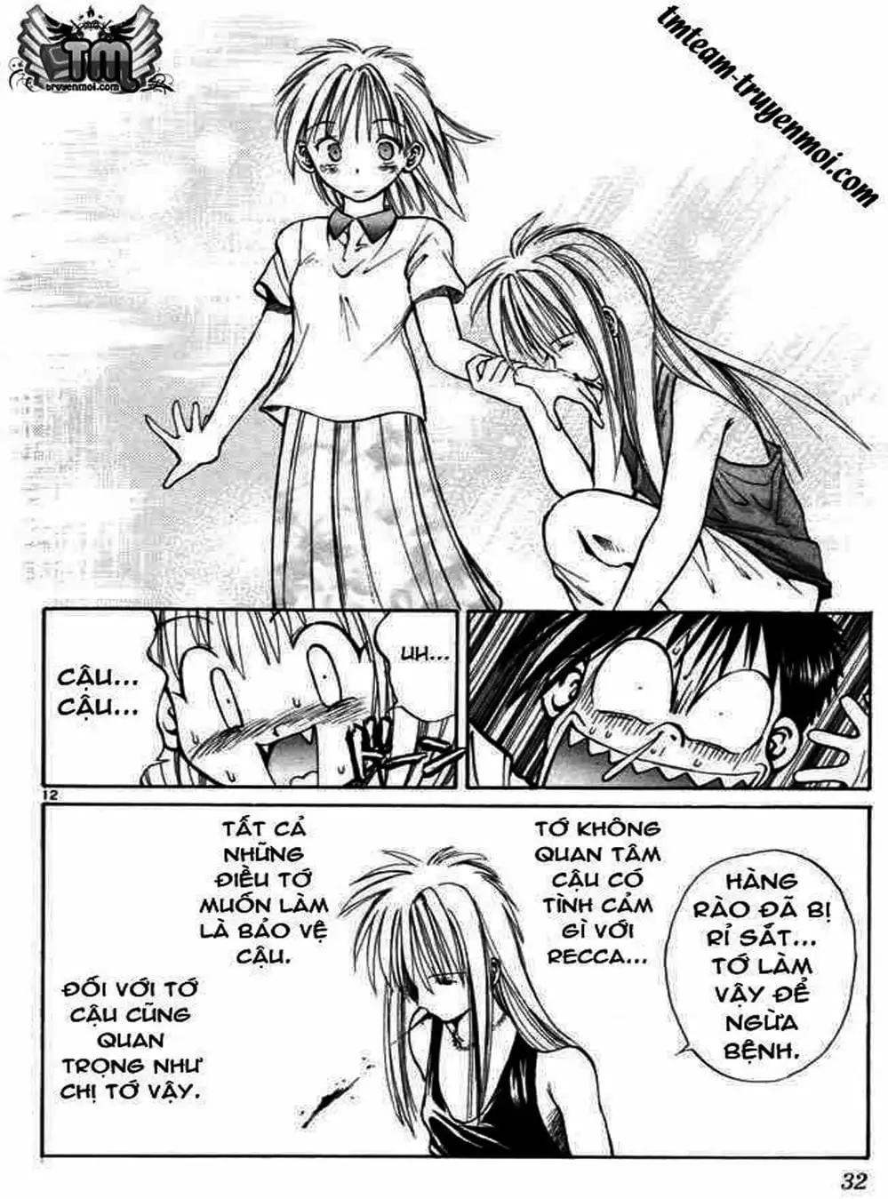 Truyện Tranh Ngọn Lửa Recca - Flame Of Recca trang 9