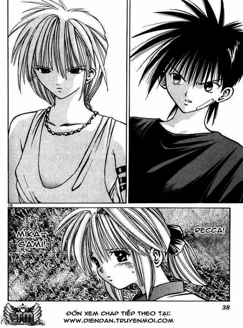 Truyện Tranh Ngọn Lửa Recca - Flame Of Recca trang 9