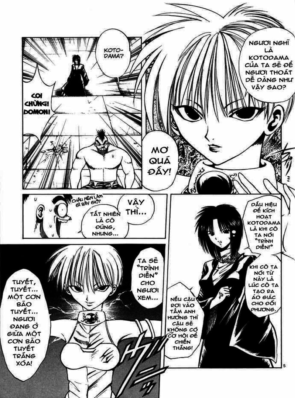 Truyện Tranh Ngọn Lửa Recca - Flame Of Recca trang 9