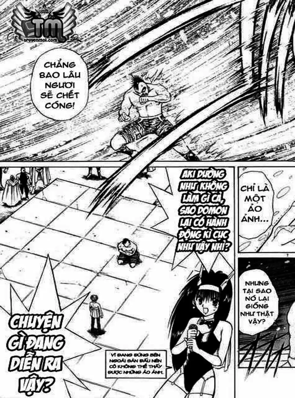 Truyện Tranh Ngọn Lửa Recca - Flame Of Recca trang 9