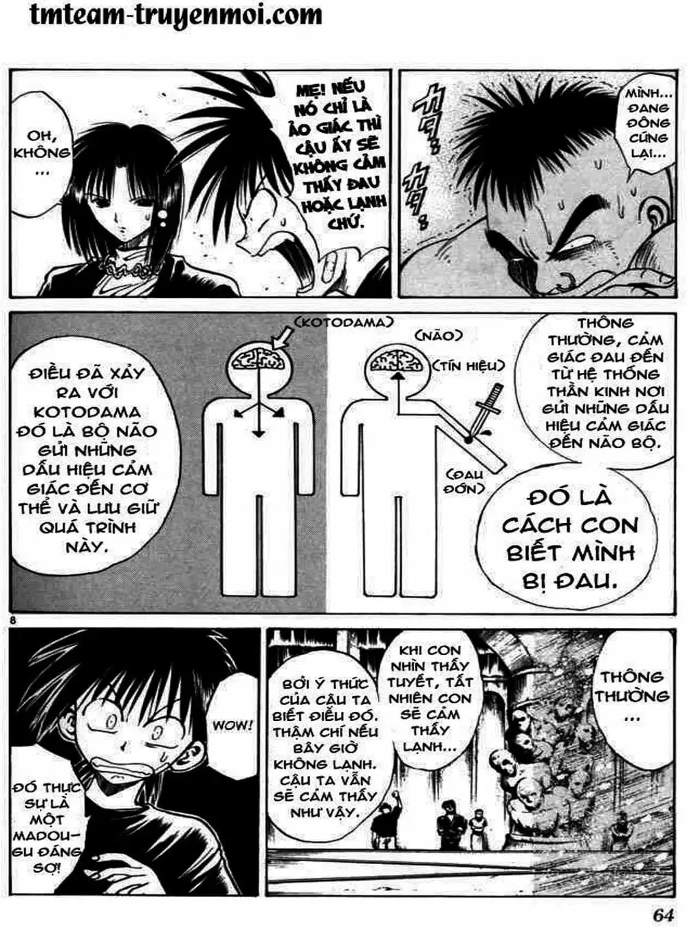 Truyện Tranh Ngọn Lửa Recca - Flame Of Recca trang 9