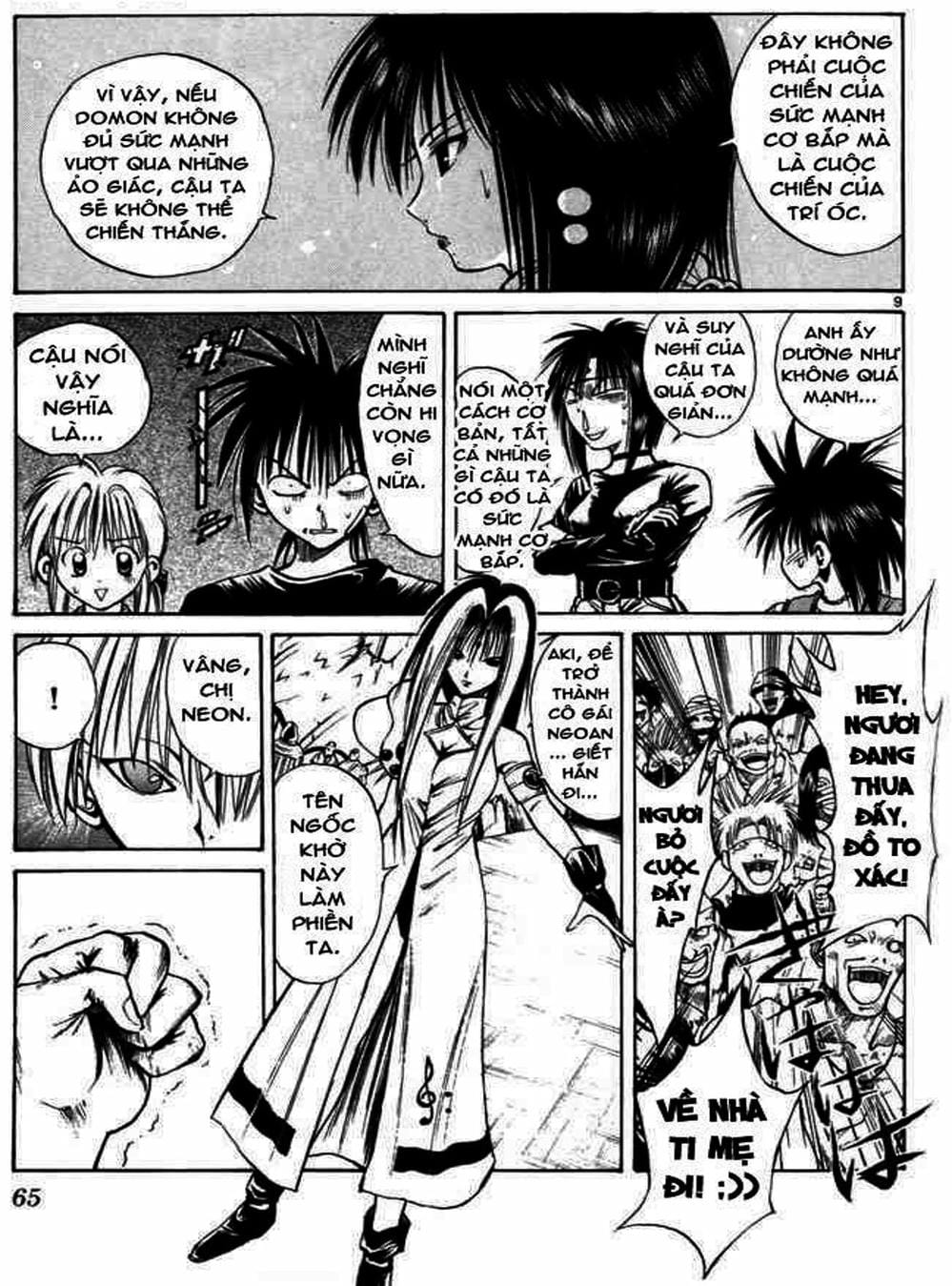 Truyện Tranh Ngọn Lửa Recca - Flame Of Recca trang 9