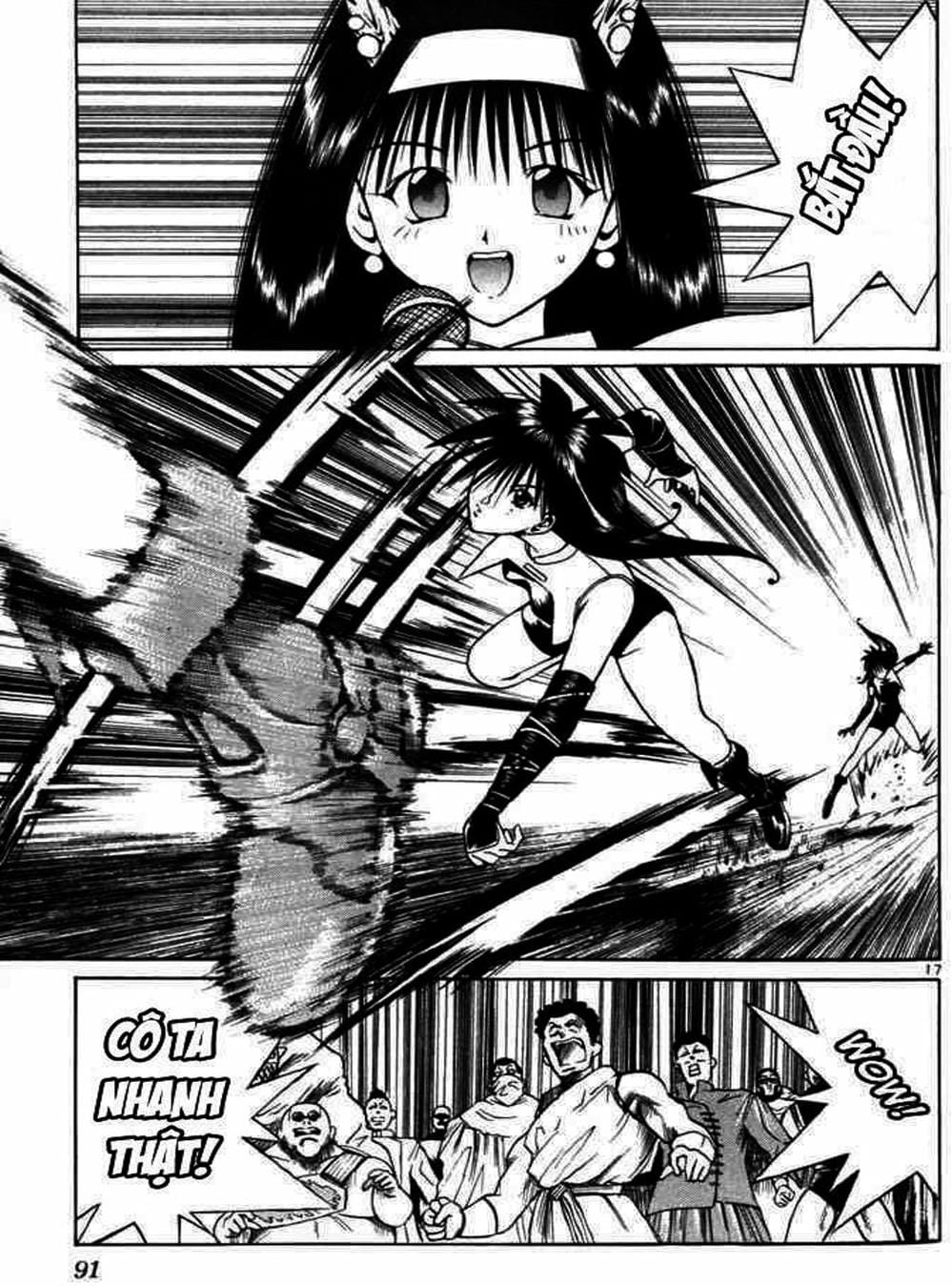 Truyện Tranh Ngọn Lửa Recca - Flame Of Recca trang 9