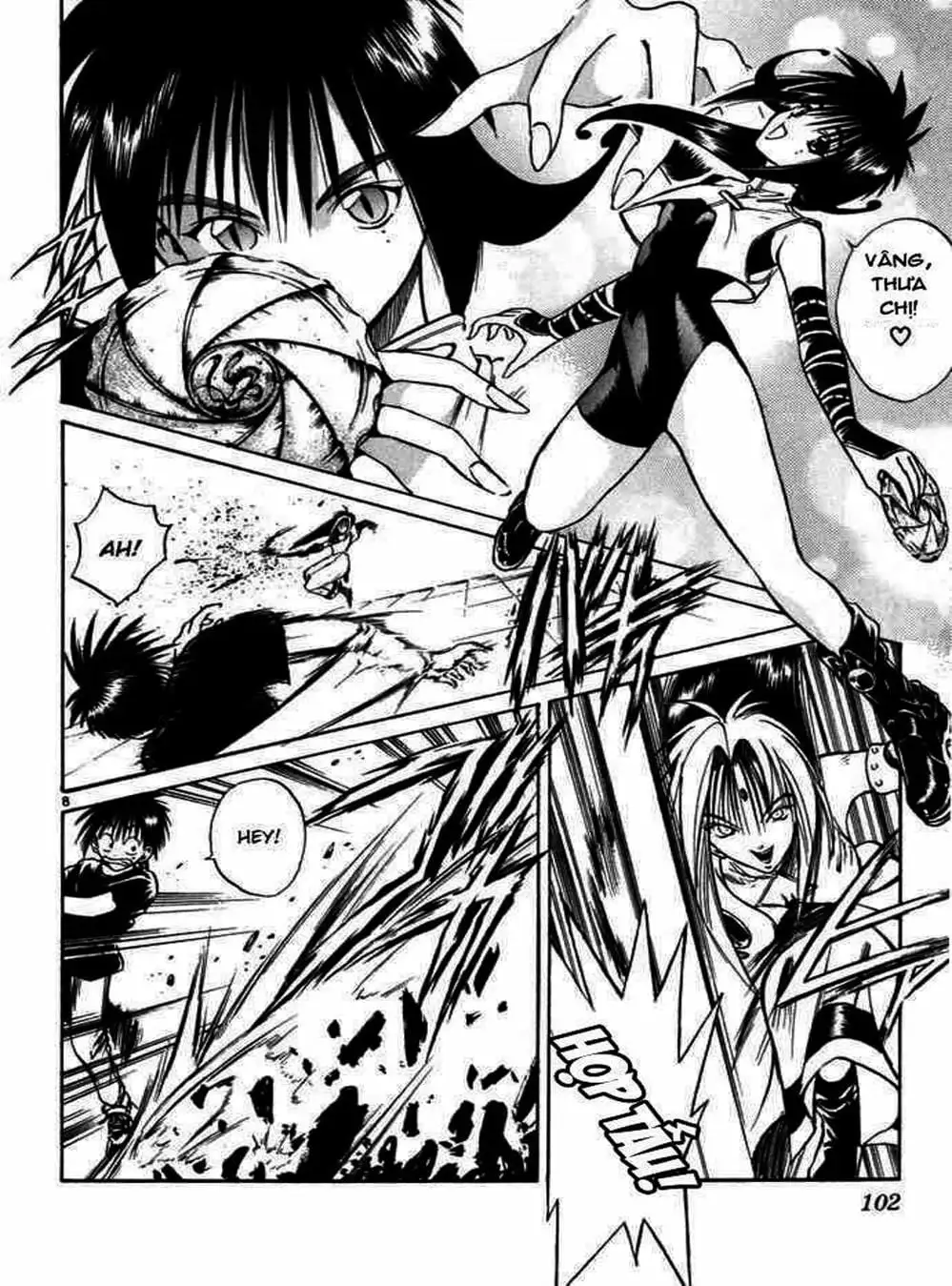 Truyện Tranh Ngọn Lửa Recca - Flame Of Recca trang 9