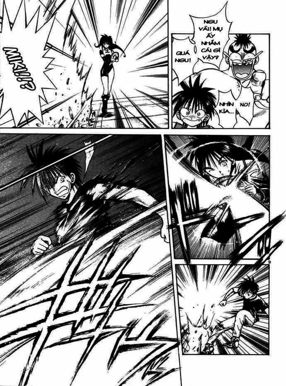 Truyện Tranh Ngọn Lửa Recca - Flame Of Recca trang 9