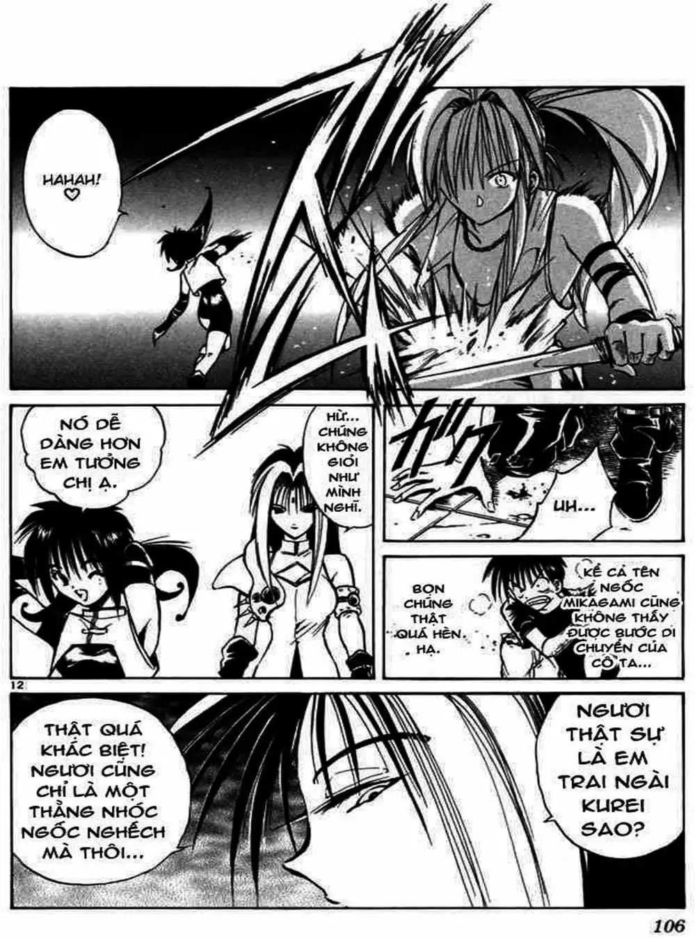 Truyện Tranh Ngọn Lửa Recca - Flame Of Recca trang 9