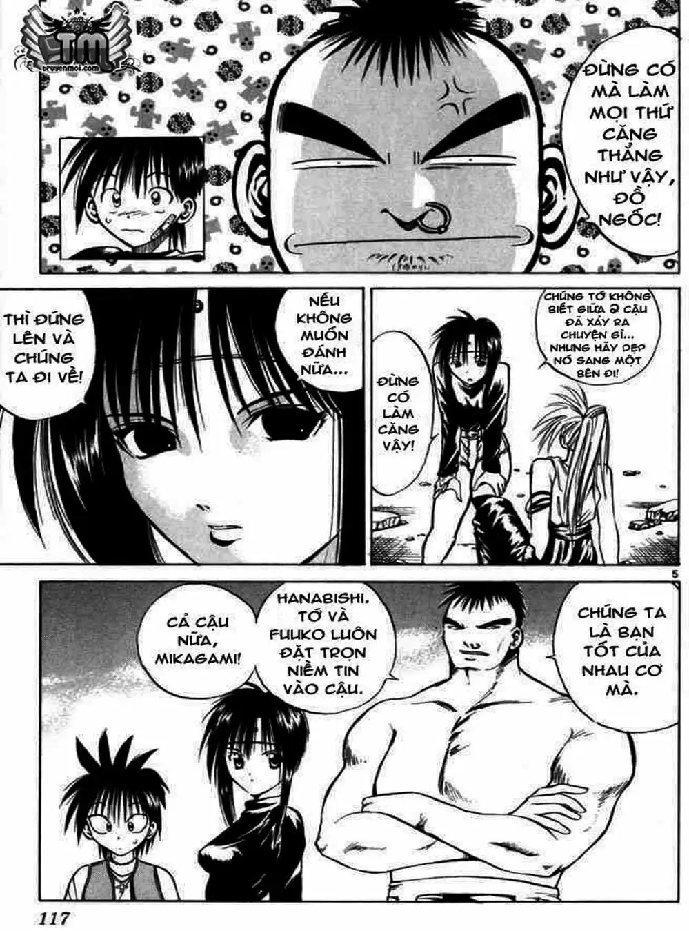 Truyện Tranh Ngọn Lửa Recca - Flame Of Recca trang 9