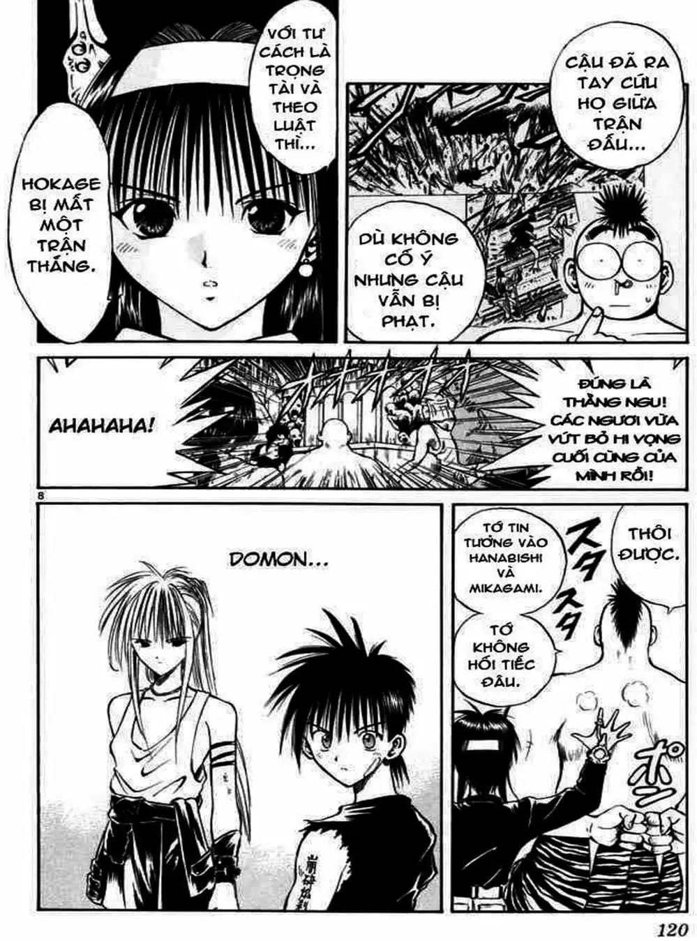 Truyện Tranh Ngọn Lửa Recca - Flame Of Recca trang 9