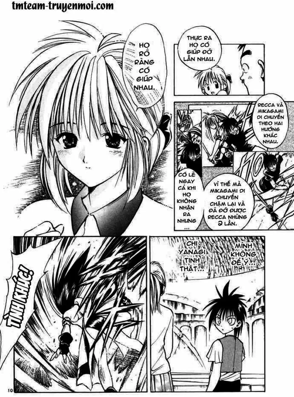 Truyện Tranh Ngọn Lửa Recca - Flame Of Recca trang 9