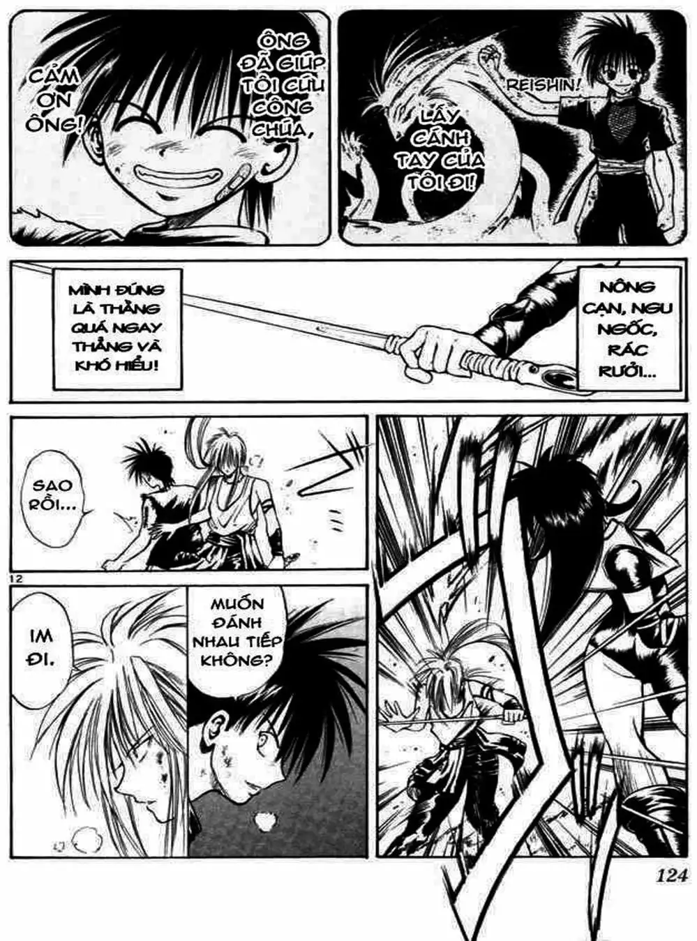 Truyện Tranh Ngọn Lửa Recca - Flame Of Recca trang 9