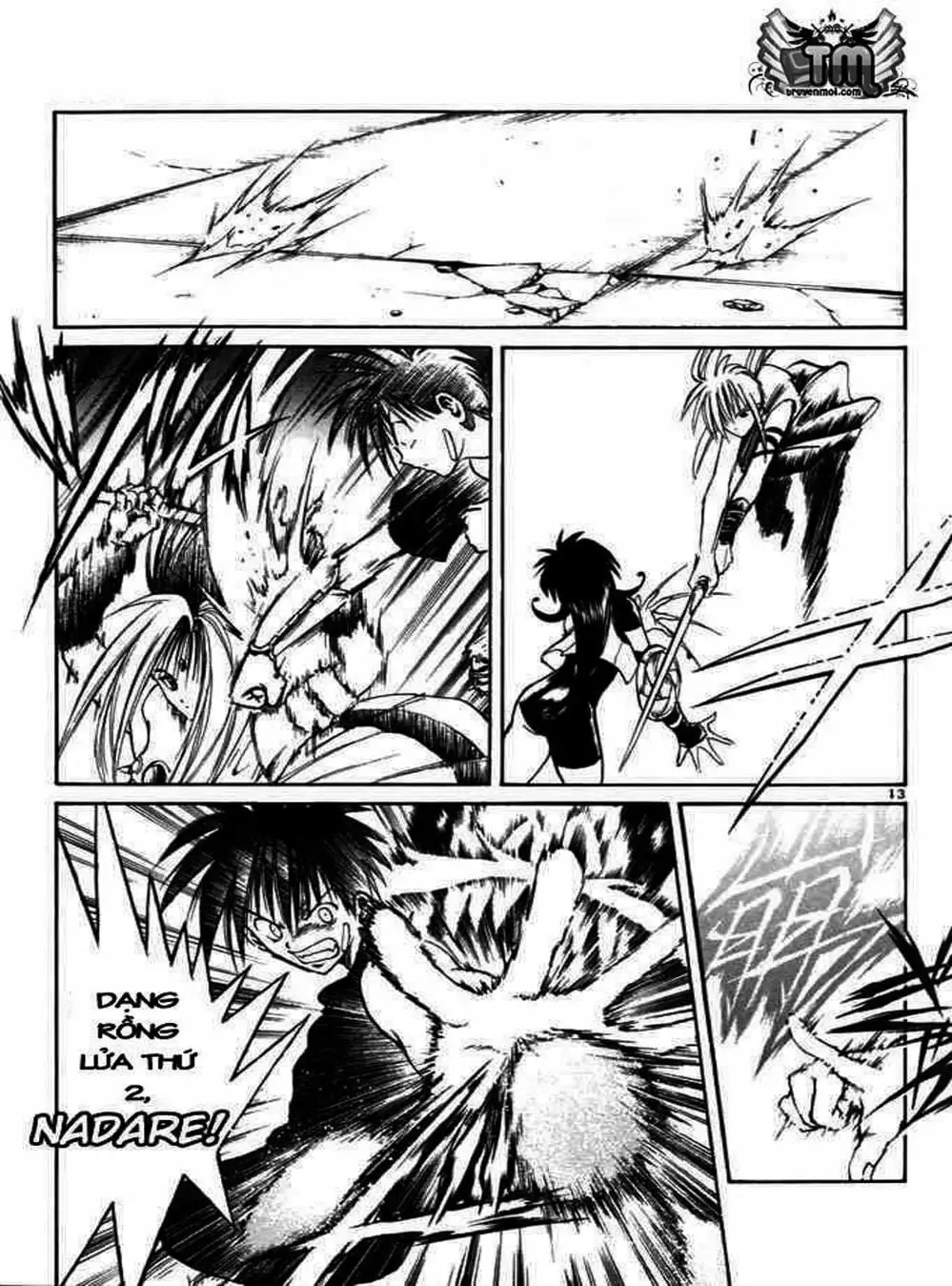 Truyện Tranh Ngọn Lửa Recca - Flame Of Recca trang 9