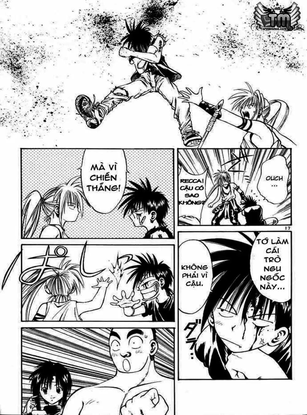 Truyện Tranh Ngọn Lửa Recca - Flame Of Recca trang 9