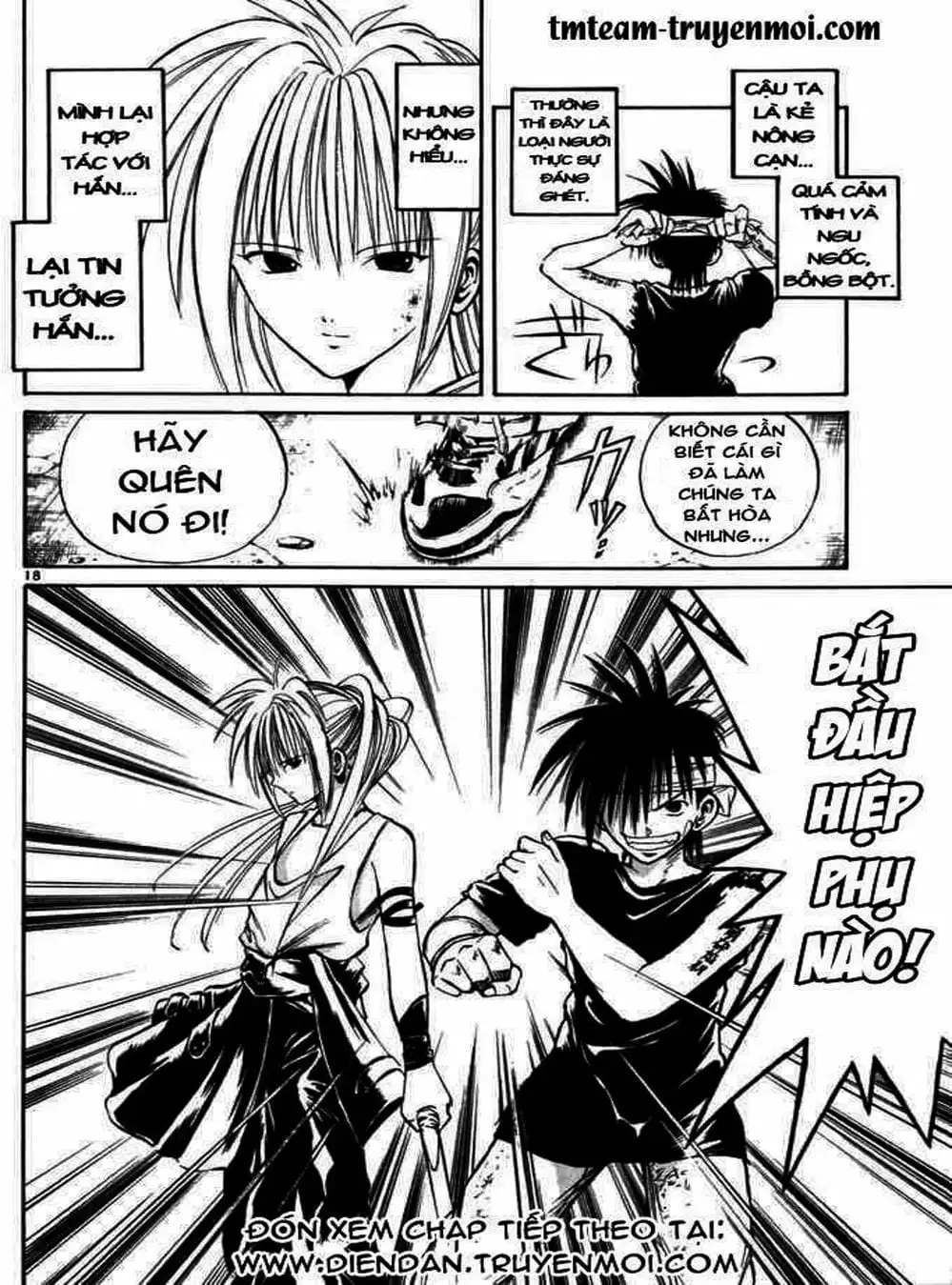 Truyện Tranh Ngọn Lửa Recca - Flame Of Recca trang 9