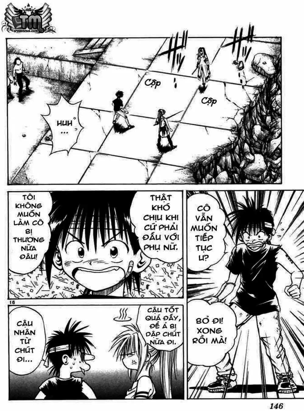 Truyện Tranh Ngọn Lửa Recca - Flame Of Recca trang 9