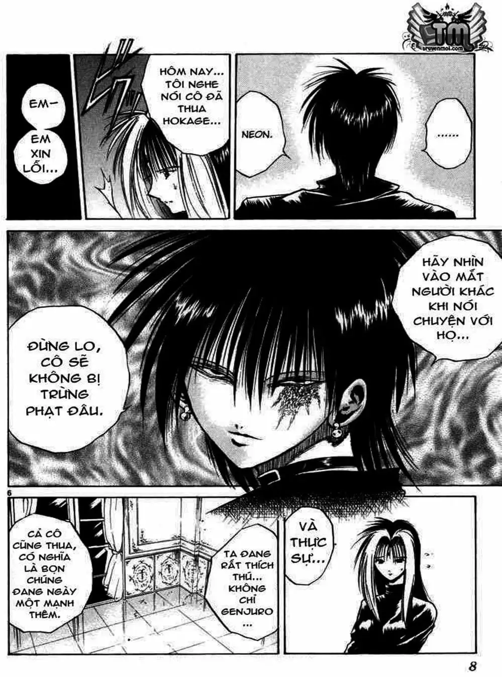 Truyện Tranh Ngọn Lửa Recca - Flame Of Recca trang 9