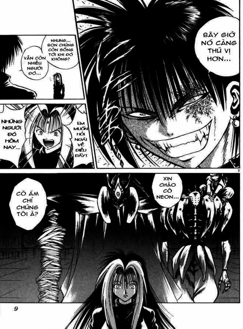 Truyện Tranh Ngọn Lửa Recca - Flame Of Recca trang 9
