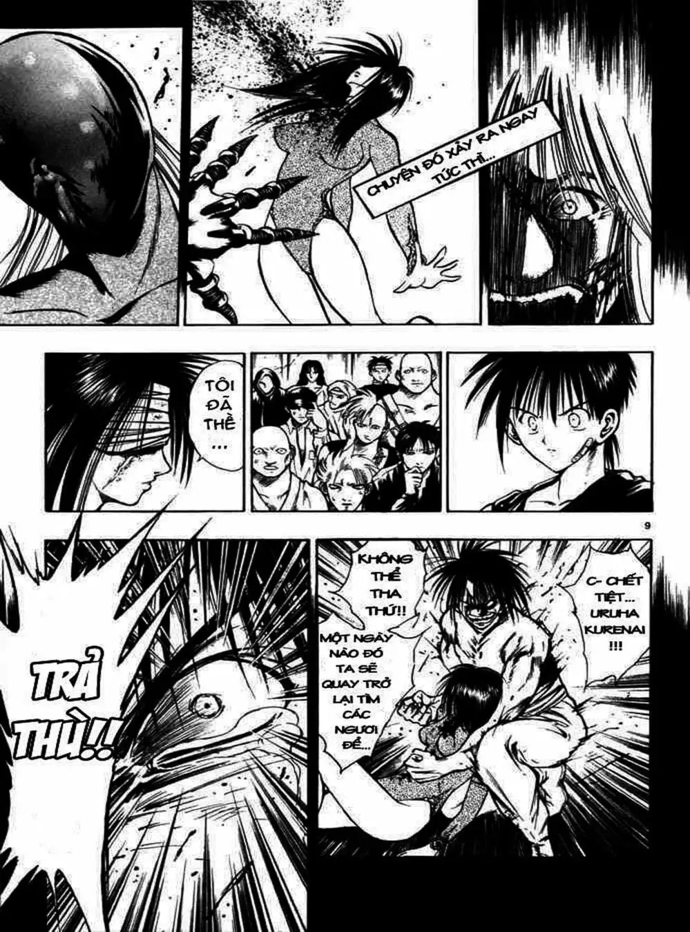 Truyện Tranh Ngọn Lửa Recca - Flame Of Recca trang 9