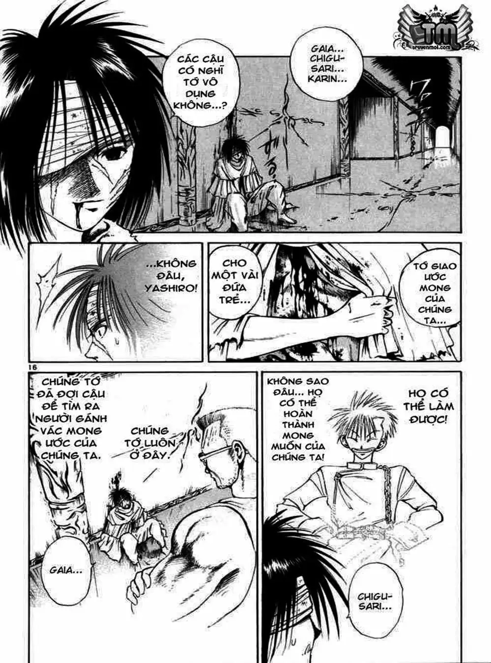 Truyện Tranh Ngọn Lửa Recca - Flame Of Recca trang 9