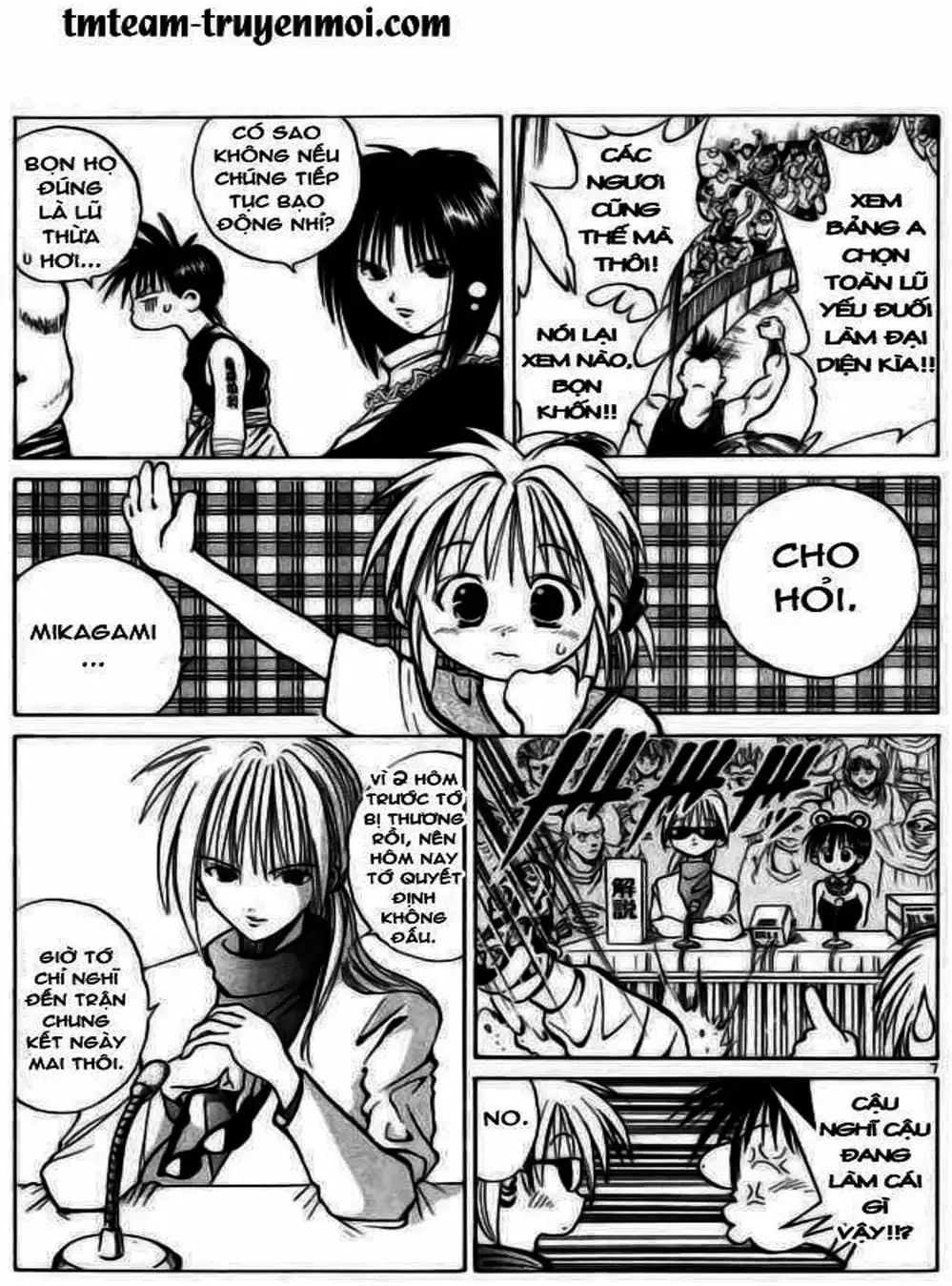 Truyện Tranh Ngọn Lửa Recca - Flame Of Recca trang 9