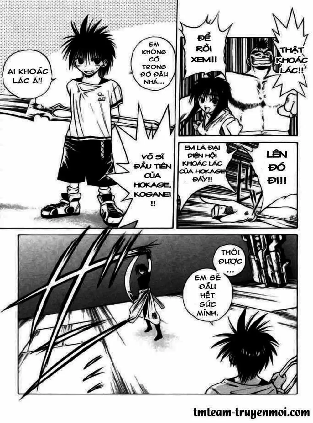 Truyện Tranh Ngọn Lửa Recca - Flame Of Recca trang 9