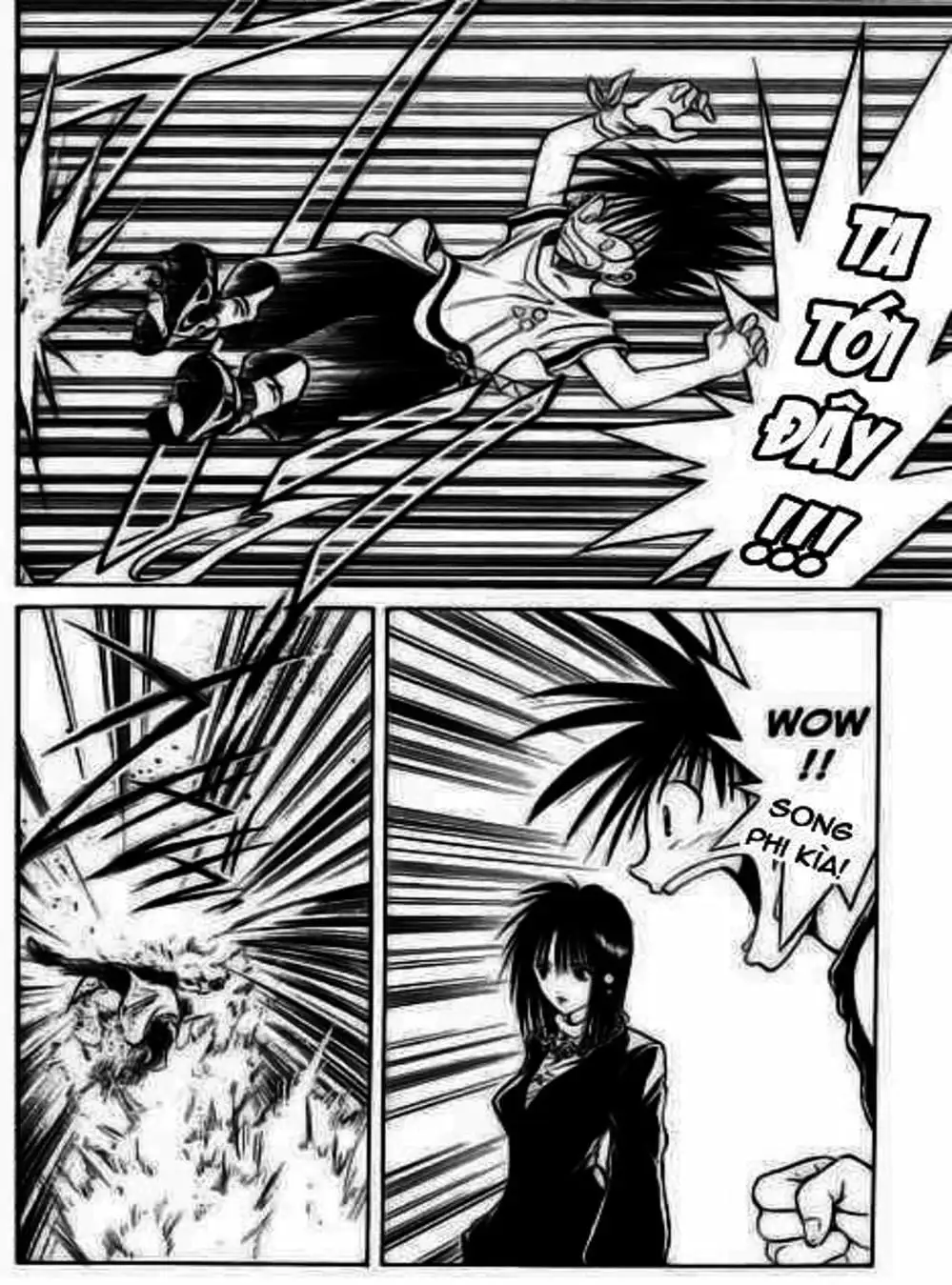 Truyện Tranh Ngọn Lửa Recca - Flame Of Recca trang 9