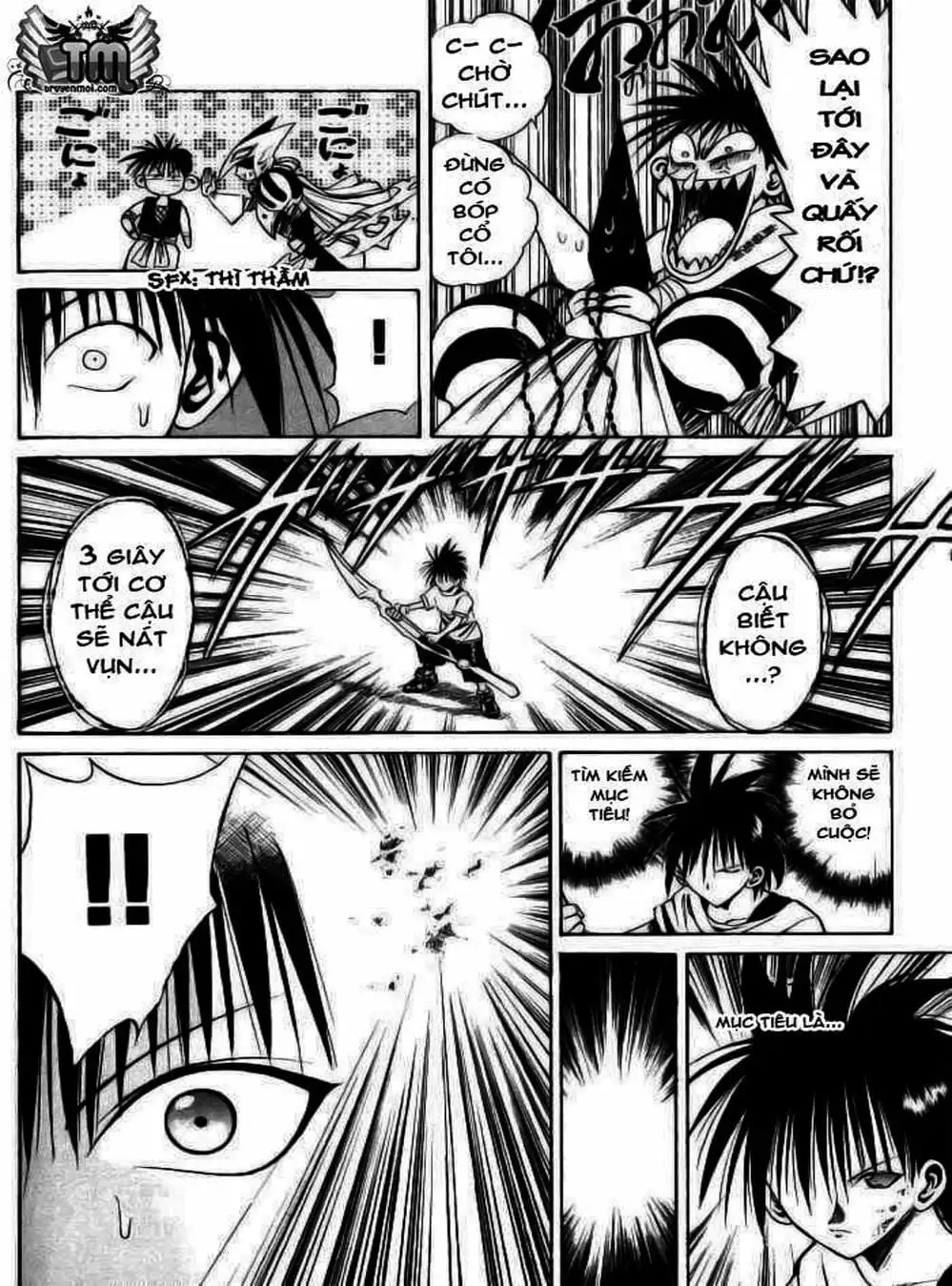 Truyện Tranh Ngọn Lửa Recca - Flame Of Recca trang 9