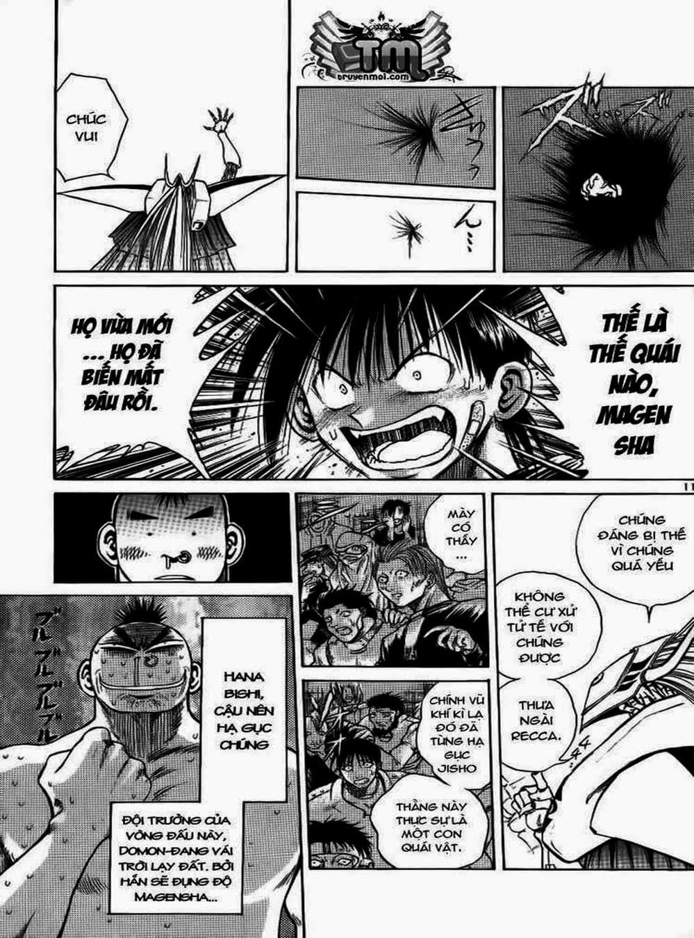 Truyện Tranh Ngọn Lửa Recca - Flame Of Recca trang 9
