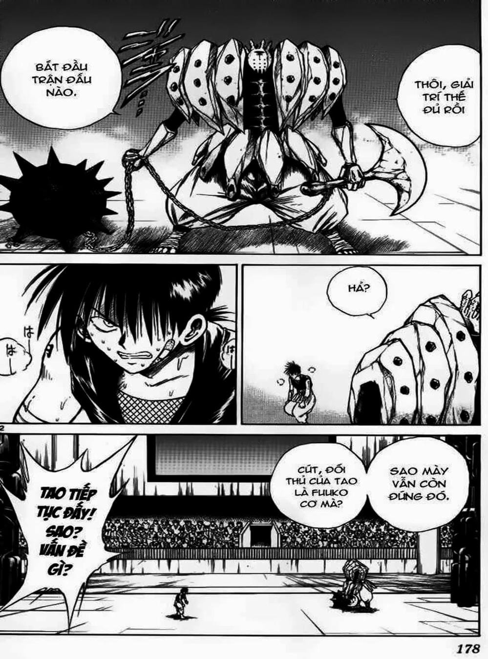 Truyện Tranh Ngọn Lửa Recca - Flame Of Recca trang 9