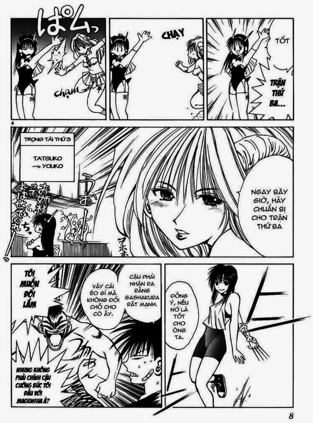 Truyện Tranh Ngọn Lửa Recca - Flame Of Recca trang 9