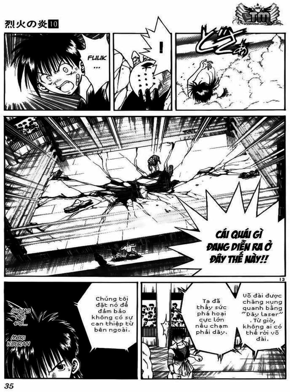 Truyện Tranh Ngọn Lửa Recca - Flame Of Recca trang 9