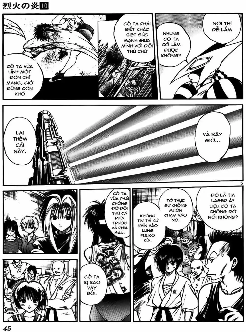 Truyện Tranh Ngọn Lửa Recca - Flame Of Recca trang 9