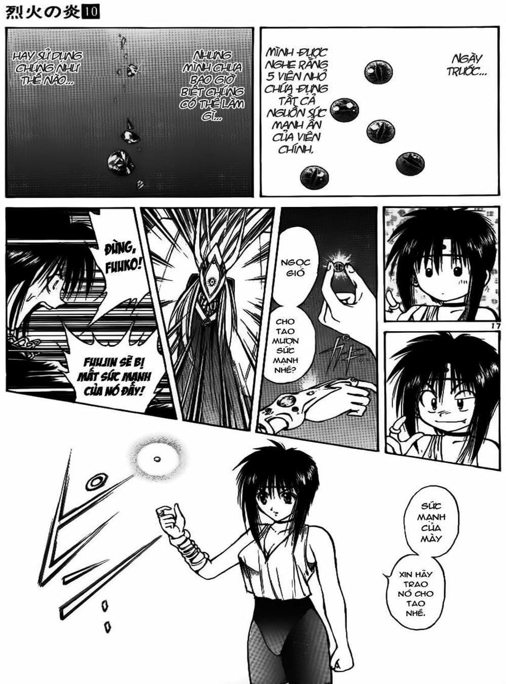 Truyện Tranh Ngọn Lửa Recca - Flame Of Recca trang 9