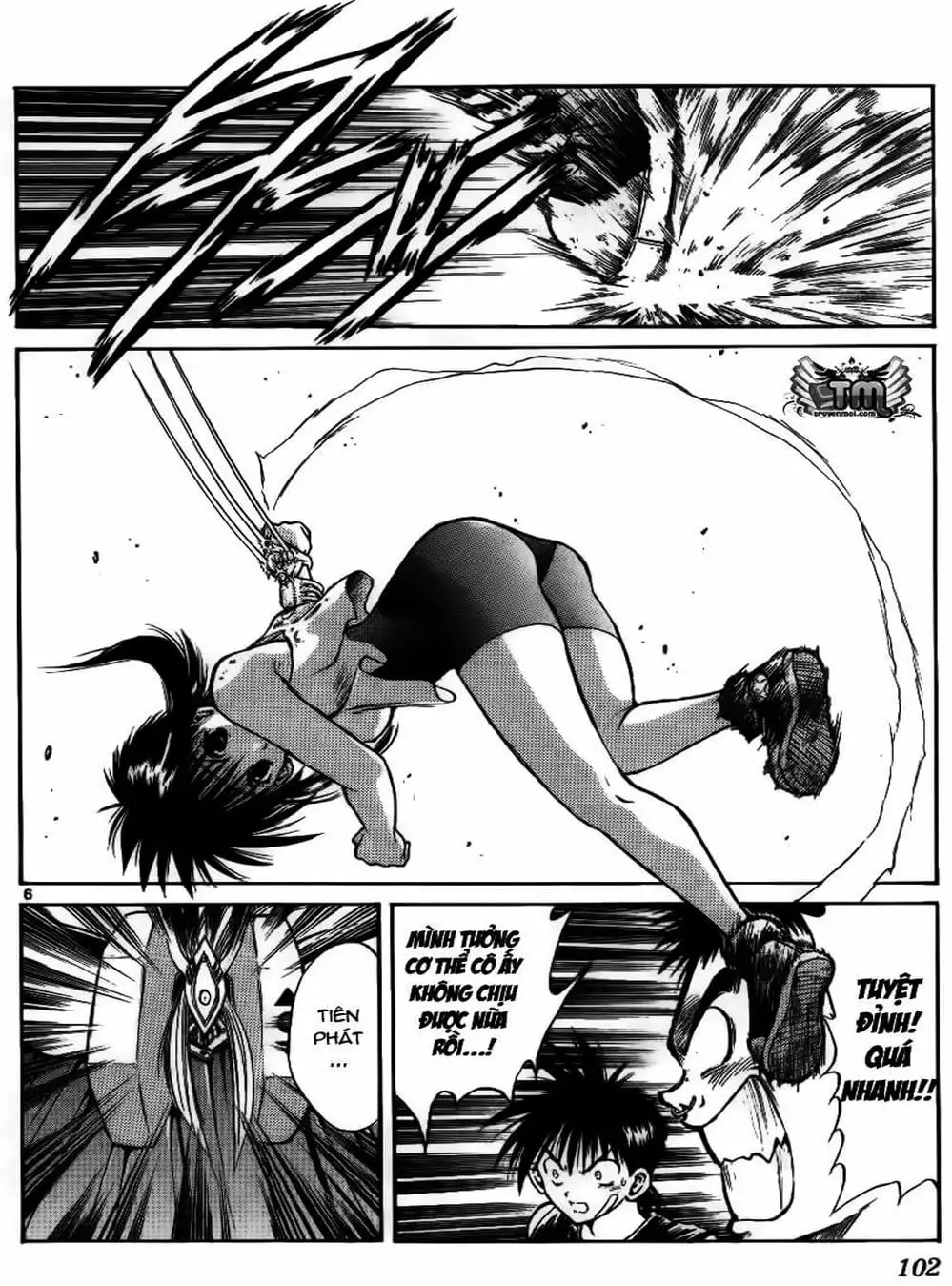 Truyện Tranh Ngọn Lửa Recca - Flame Of Recca trang 9