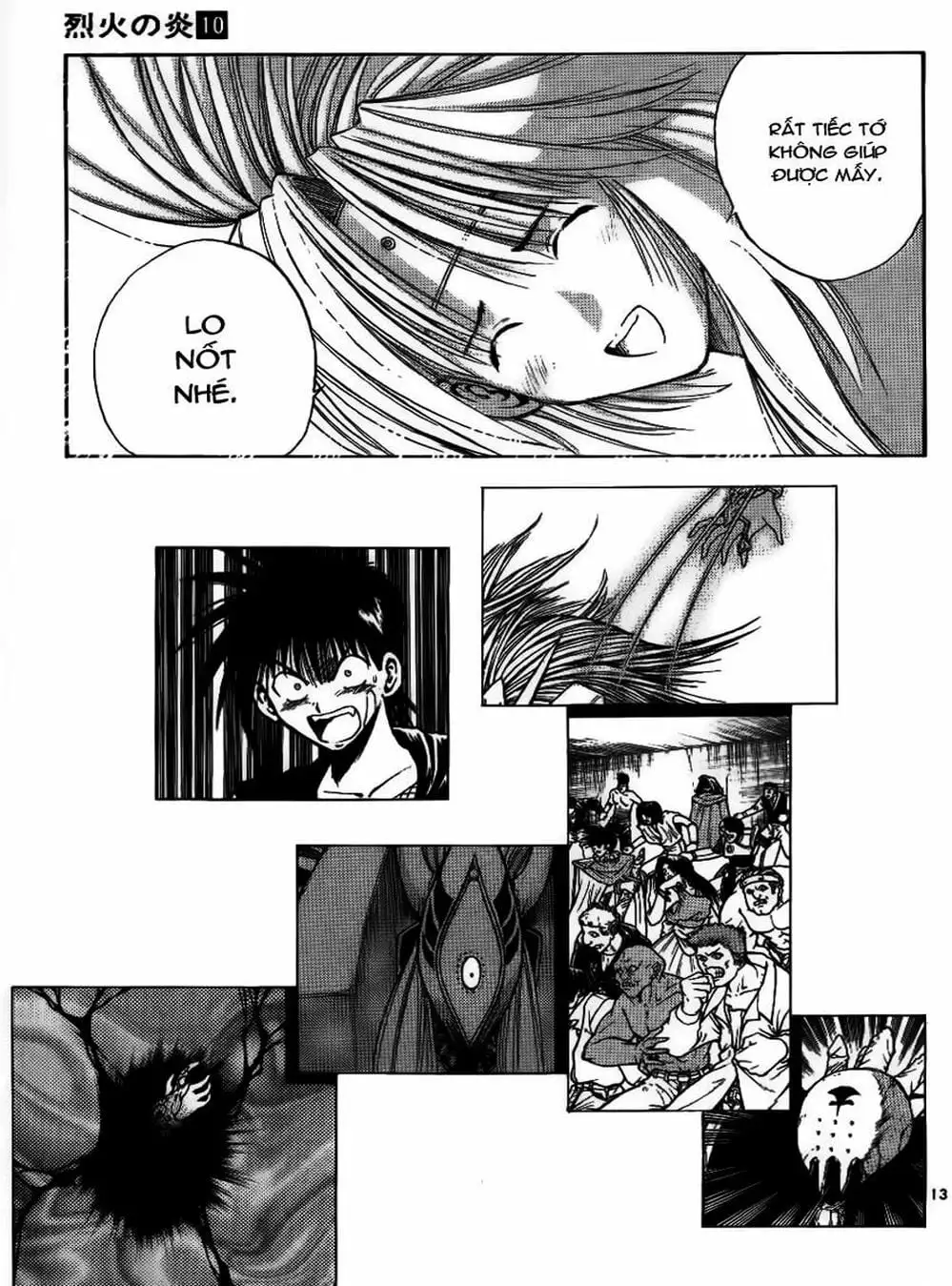 Truyện Tranh Ngọn Lửa Recca - Flame Of Recca trang 9