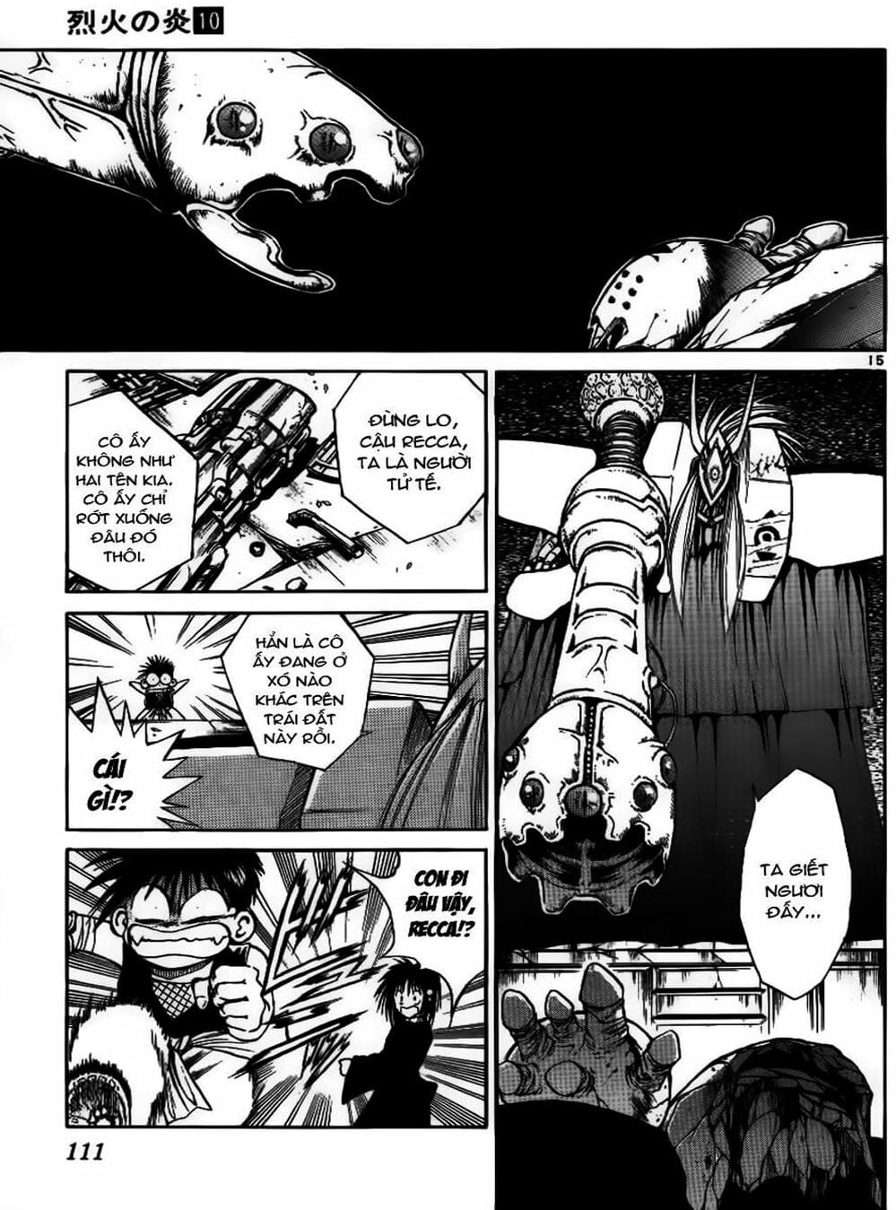 Truyện Tranh Ngọn Lửa Recca - Flame Of Recca trang 9