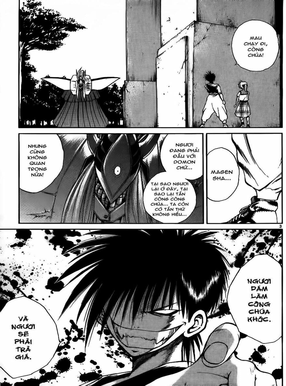 Truyện Tranh Ngọn Lửa Recca - Flame Of Recca trang 9