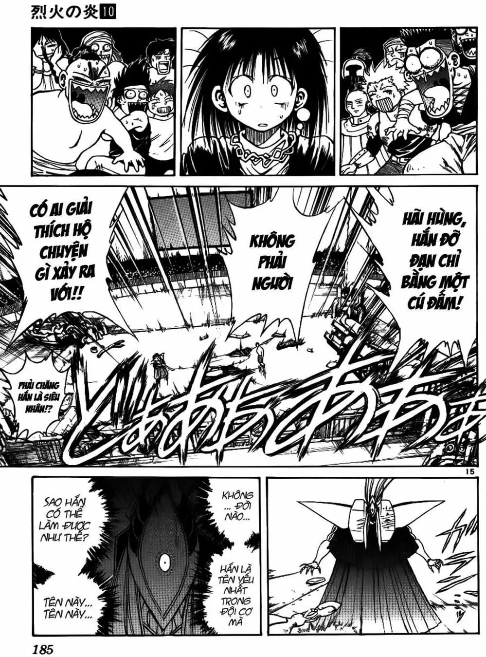 Truyện Tranh Ngọn Lửa Recca - Flame Of Recca trang 9