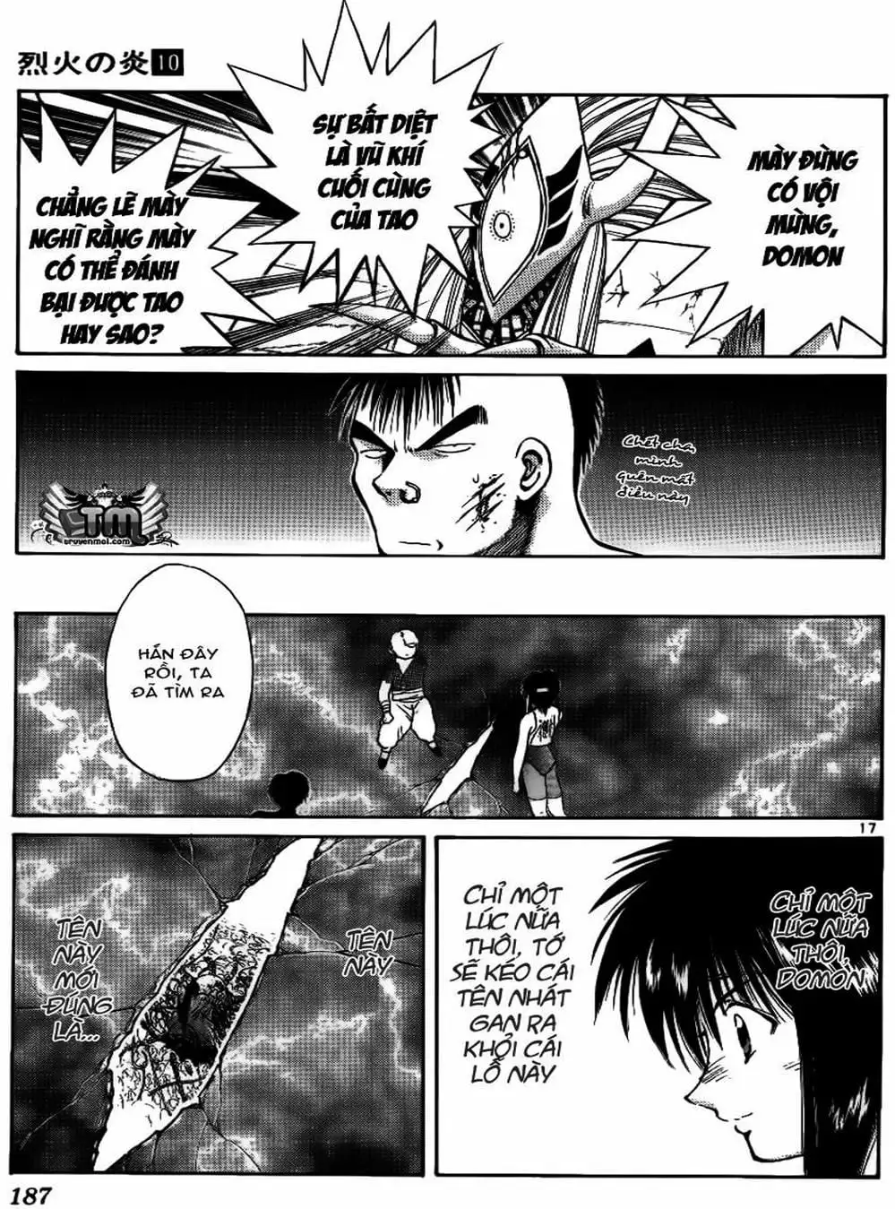 Truyện Tranh Ngọn Lửa Recca - Flame Of Recca trang 9