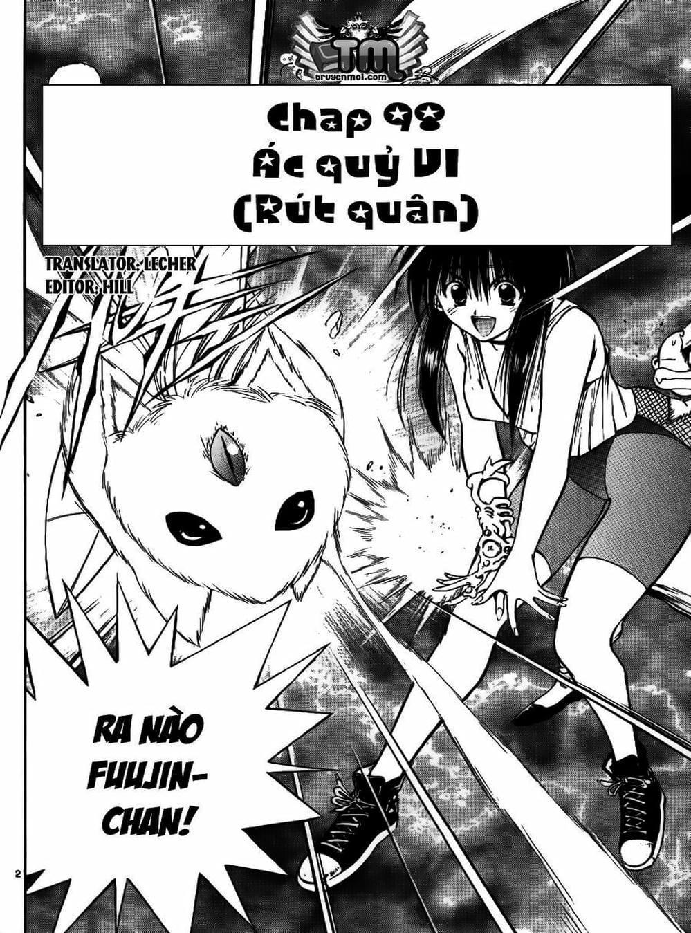 Truyện Tranh Ngọn Lửa Recca - Flame Of Recca trang 9