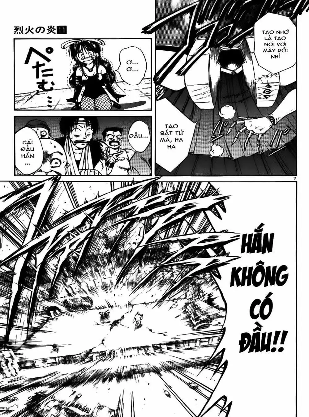 Truyện Tranh Ngọn Lửa Recca - Flame Of Recca trang 9