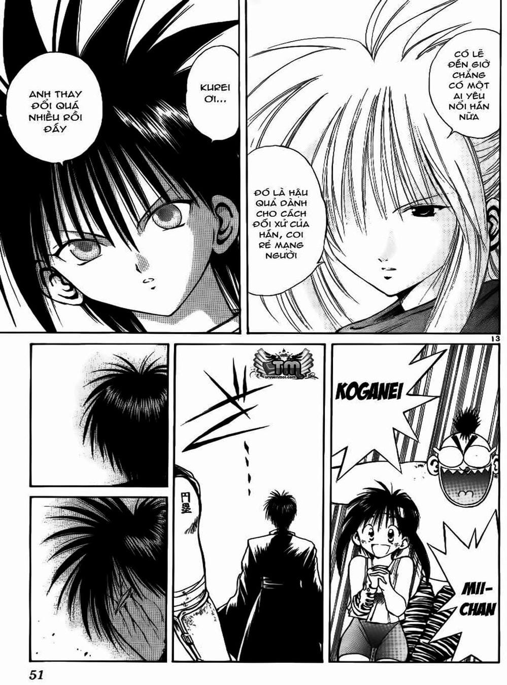 Truyện Tranh Ngọn Lửa Recca - Flame Of Recca trang 9