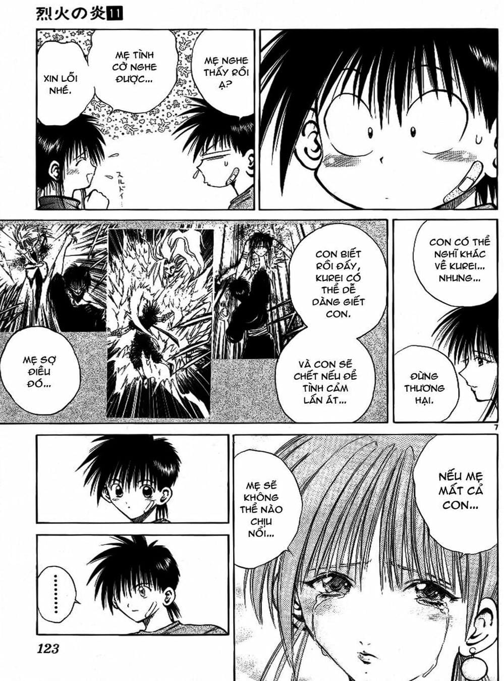 Truyện Tranh Ngọn Lửa Recca - Flame Of Recca trang 9