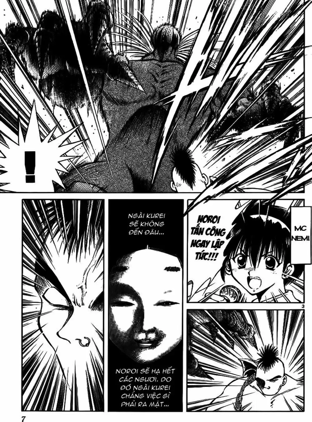 Truyện Tranh Ngọn Lửa Recca - Flame Of Recca trang 9