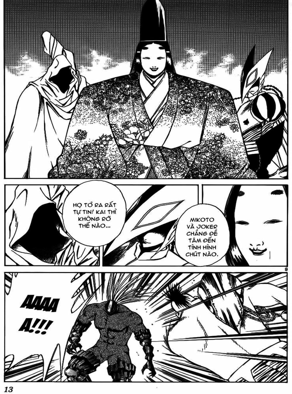 Truyện Tranh Ngọn Lửa Recca - Flame Of Recca trang 9